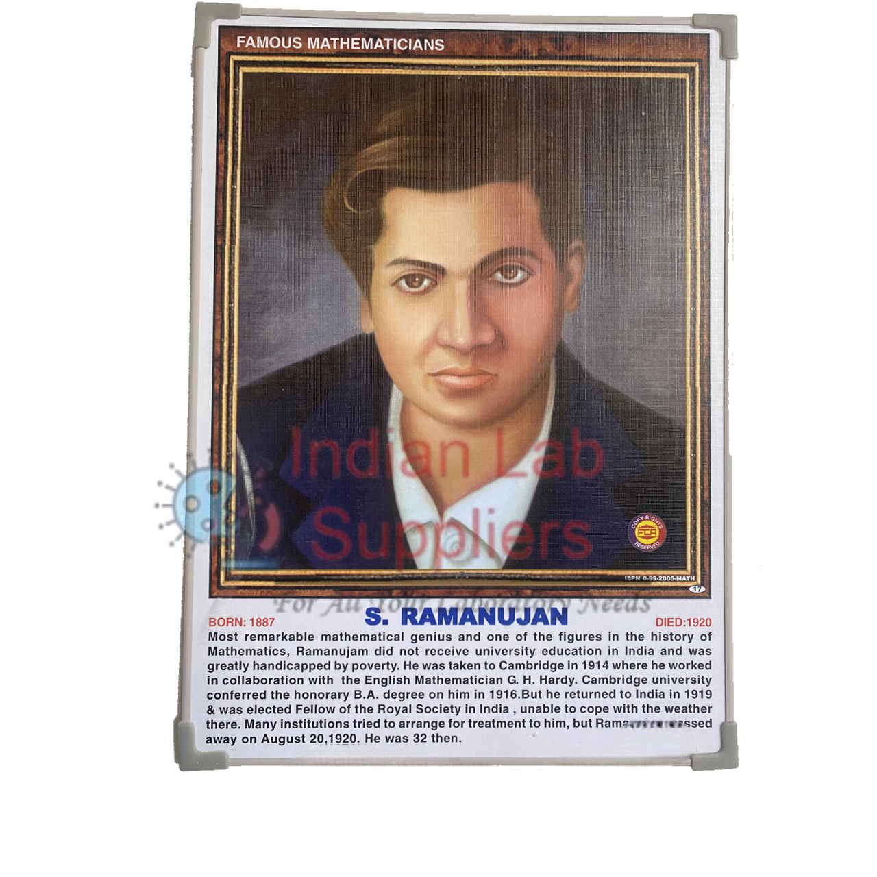 Famous Mathematicians Portrait